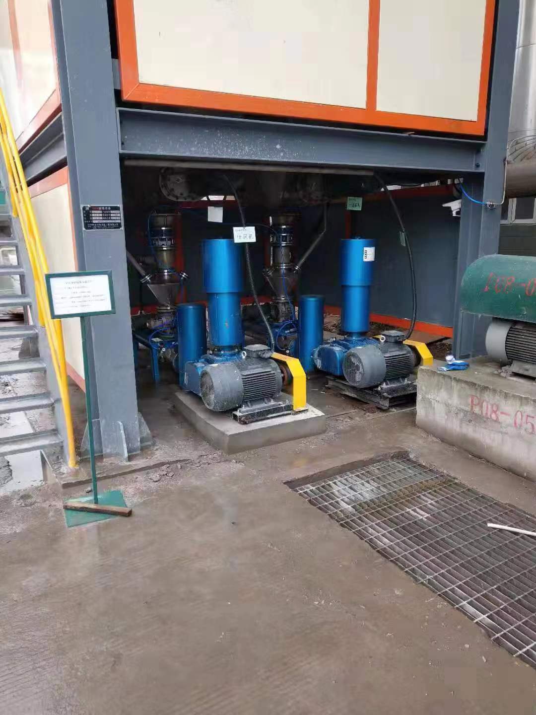 【廣州★南創(chuàng)】的氣力輸送現(xiàn)場